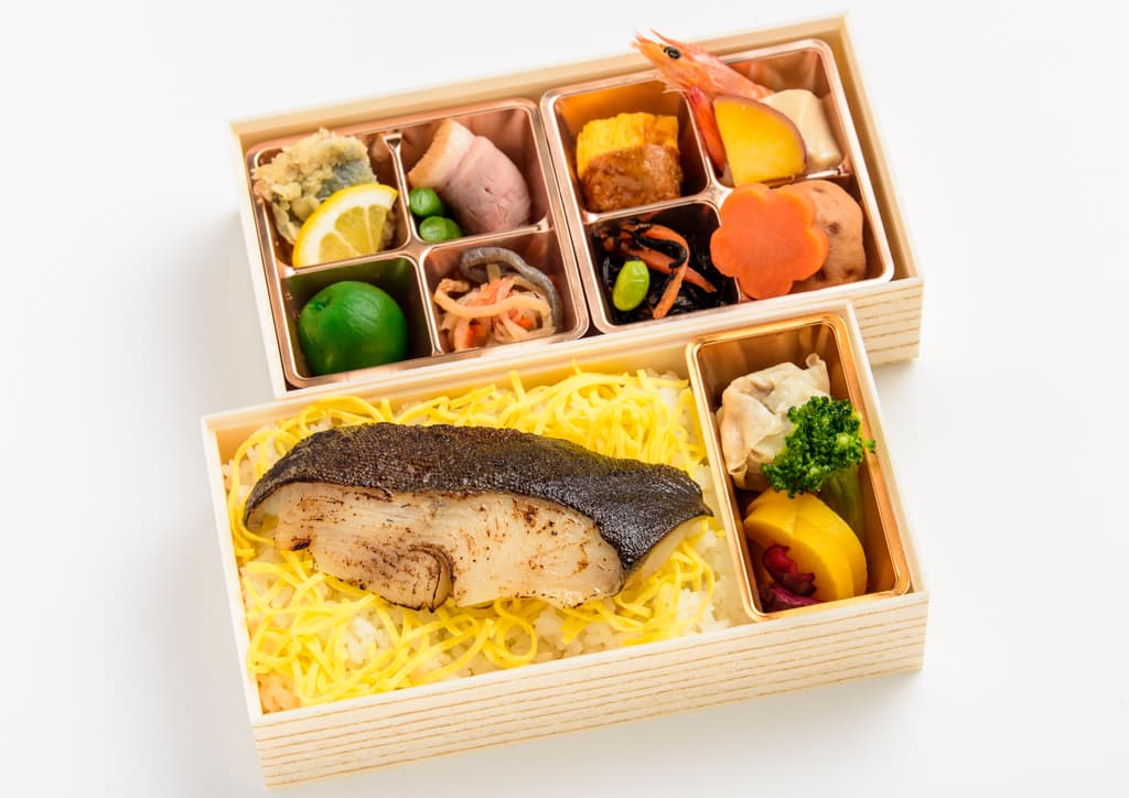 【二段重】銀ダラ西京焼き御膳